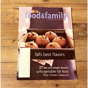 Kraft Food & Family Magazine Fall's Best Flavors Fall -  2004 Magazine